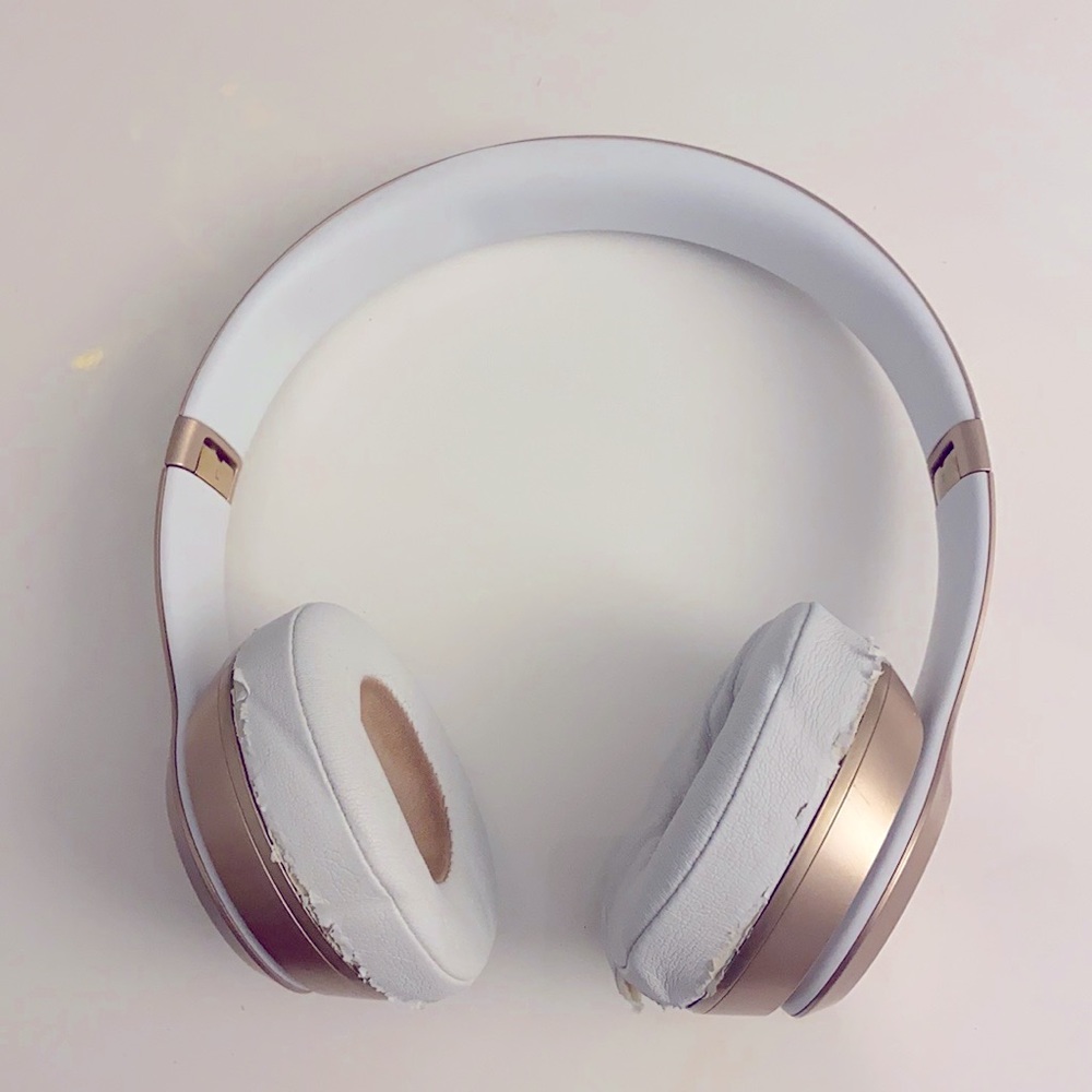 Gold Beats Headphones